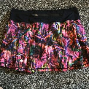 lululemon athletica tie dye athletic Skirt